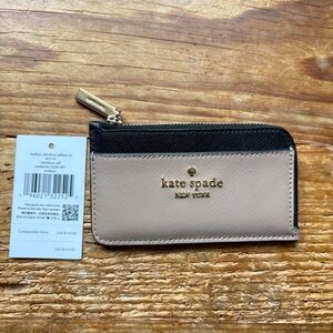 Kate Spade Madison top zip card holder